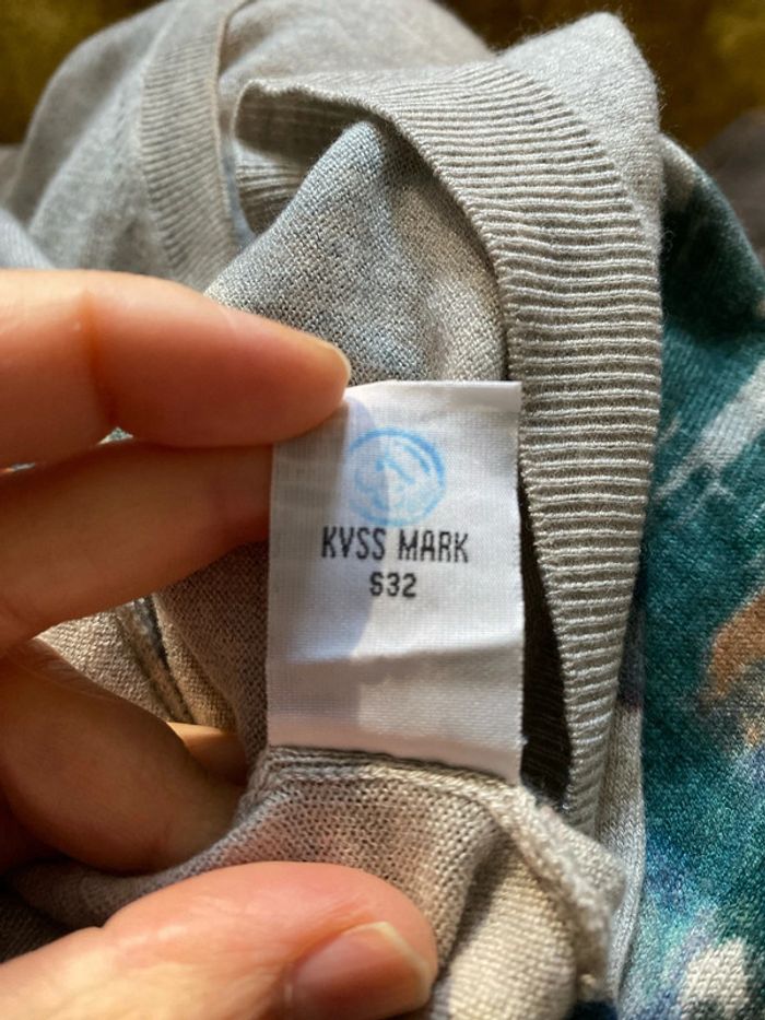 Petit Pull En Cachemire Et Soie Chat Taille S-M - photo numéro 6