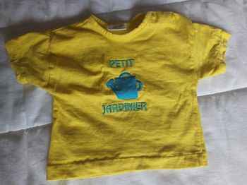 Tee-shirt bébé garçon taille 6mois