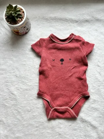 Body kiabi rouge bordeaux