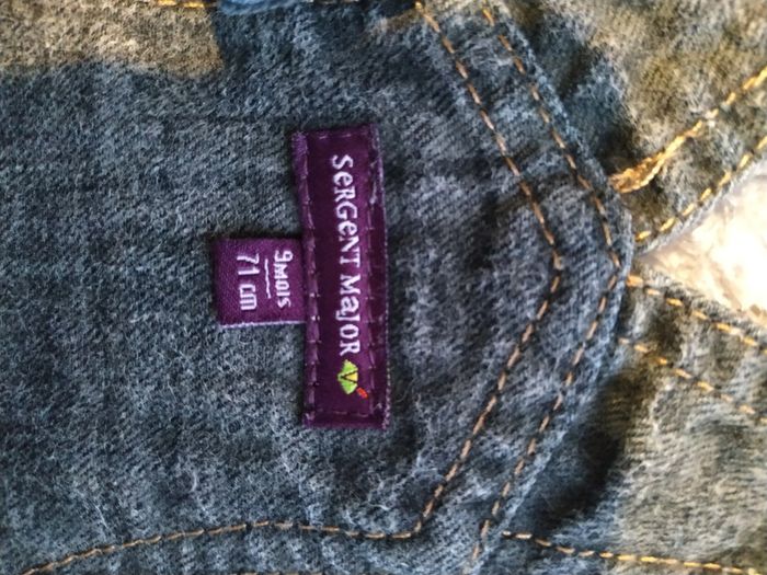 Ensemble Salopette T-shirt Sergent Major - photo numéro 2