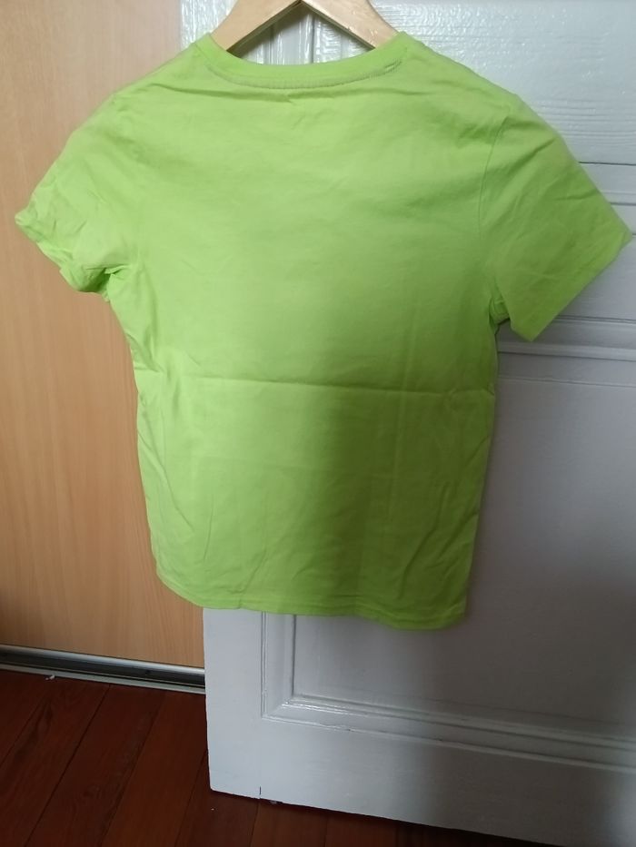 Tee-shirt Kiabi vert anis et multicolore - photo numéro 4