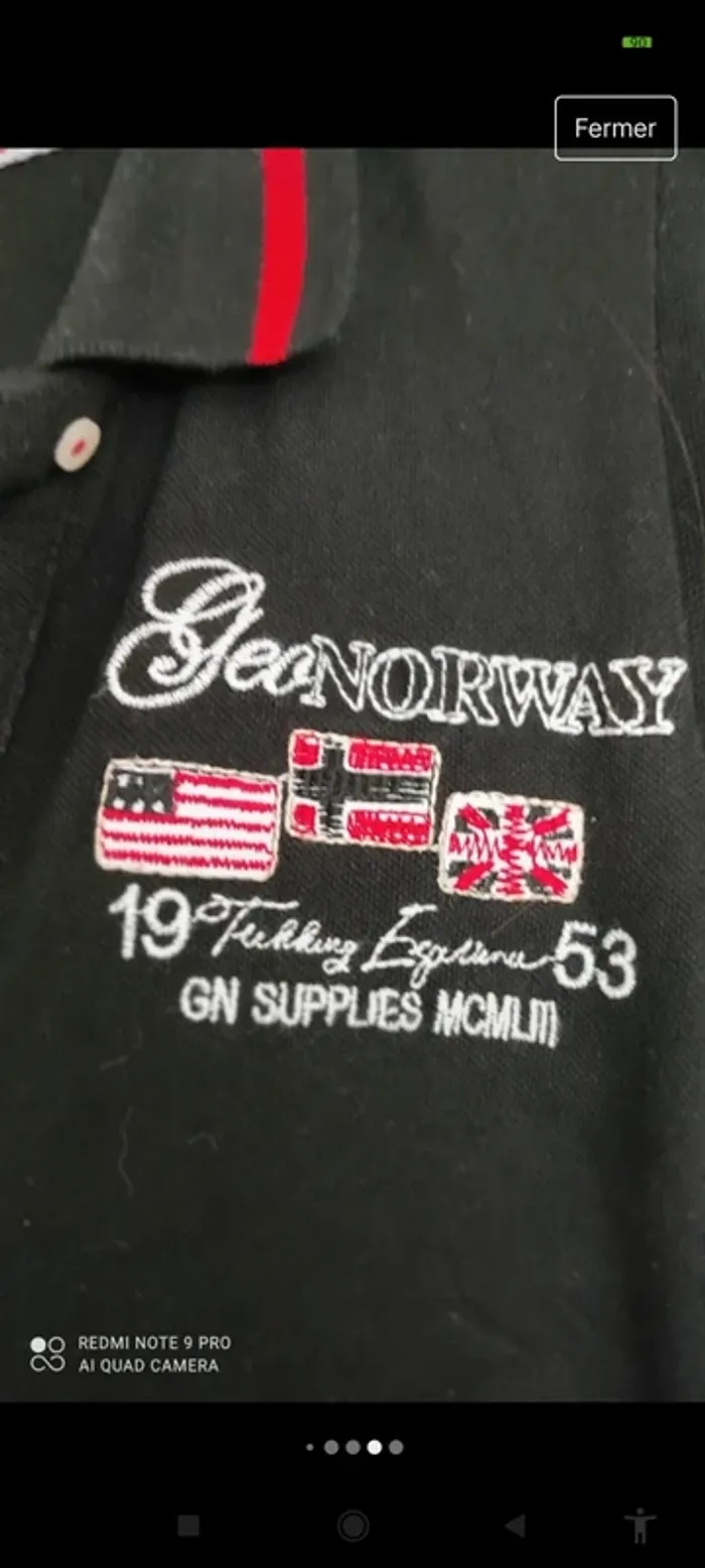Magnifique robe polo Geo norway - photo numéro 5