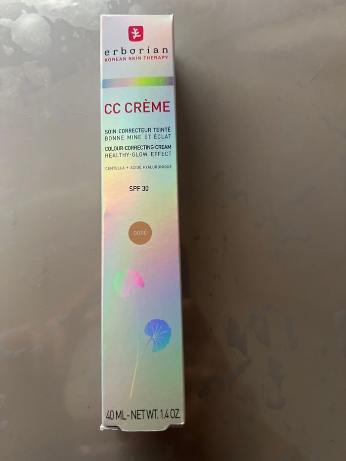 Cc crème doré neuf erborian