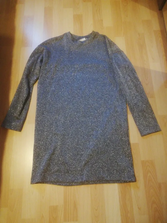 Robe argenté