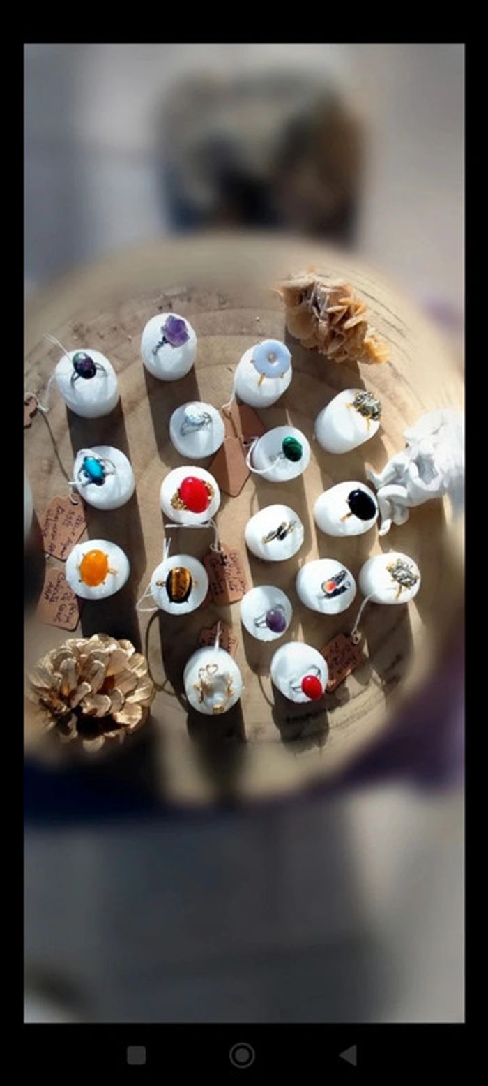 Boucles d'oreilles en Jade Naturelle - photo numéro 6