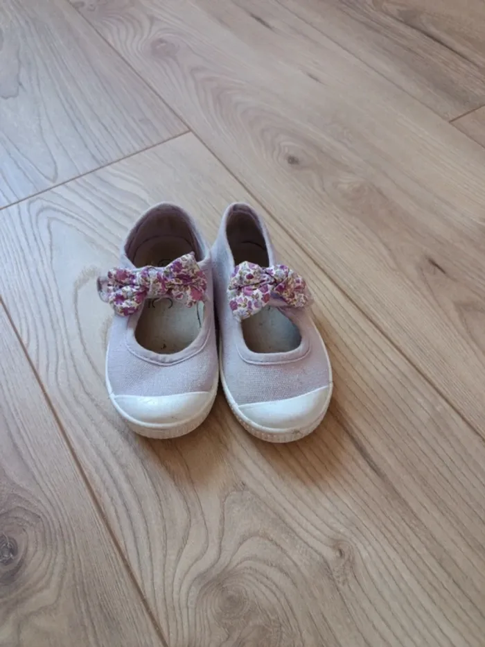 Chaussures en toile fille