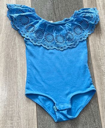 Body été Zara bleu 6 ans très bon état