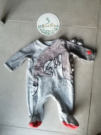 Pyjama dpam 3 mois loup