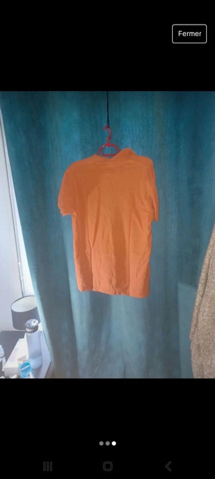 Polo pedro del hierro orange - photo numéro 3