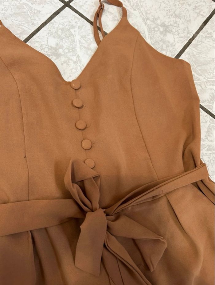 Combinaison short marron – Giracoo – Taille S/M - Neuve sans étiquette - photo numéro 2