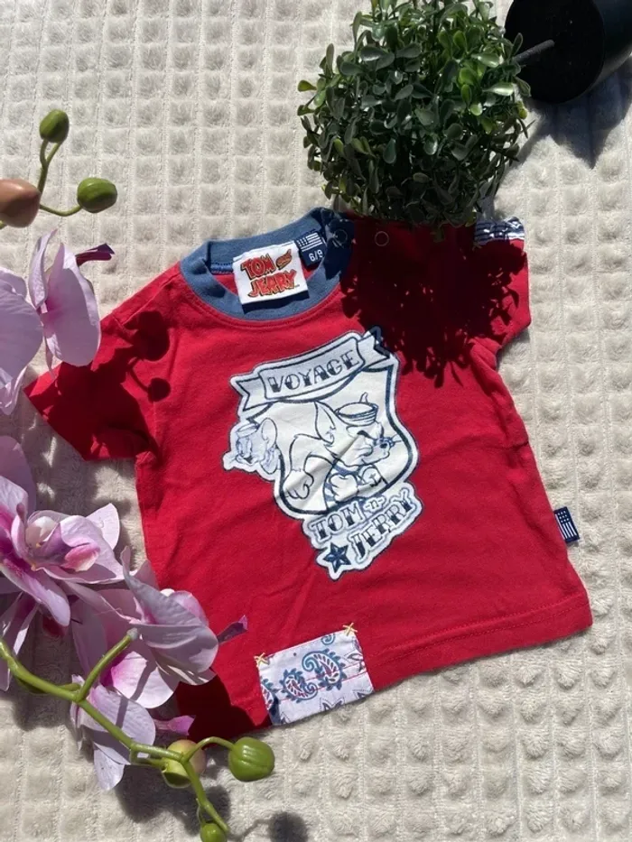 T-shirt - manches courtes - 6/9 mois - Tom&Jerry