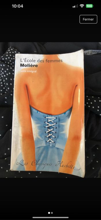 L’école des femme Molière