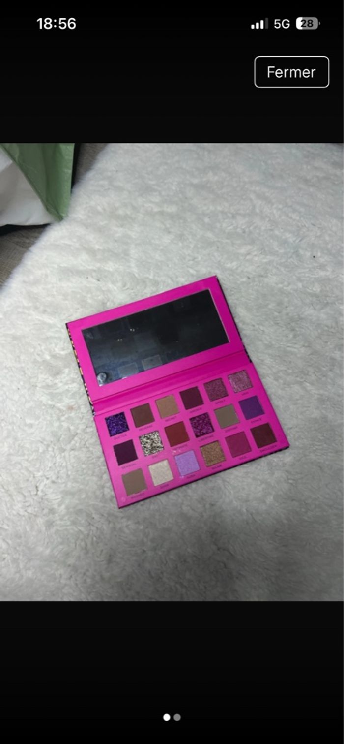 Palette maquillage