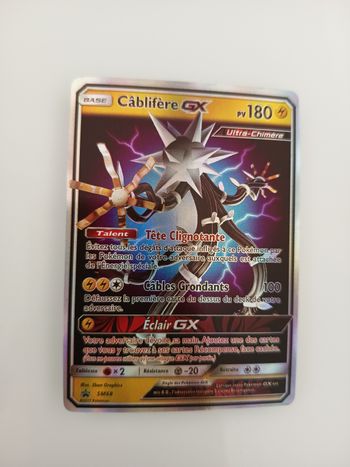 Carte pokémon Câblifere