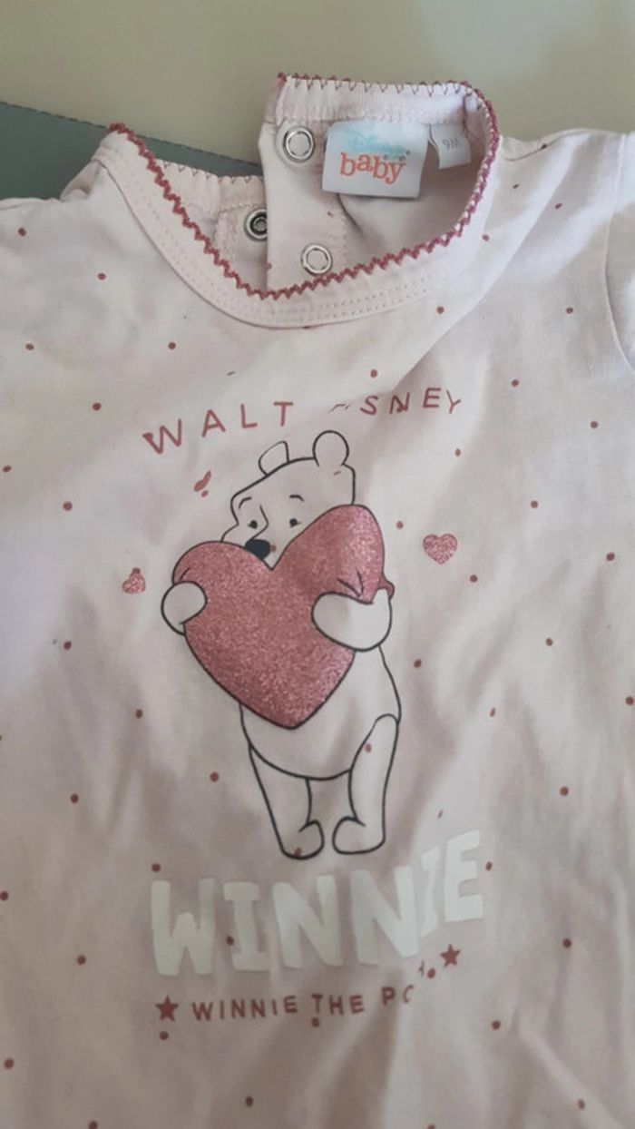 Pyjama Winnie l'ourson 9 mois - photo numéro 2