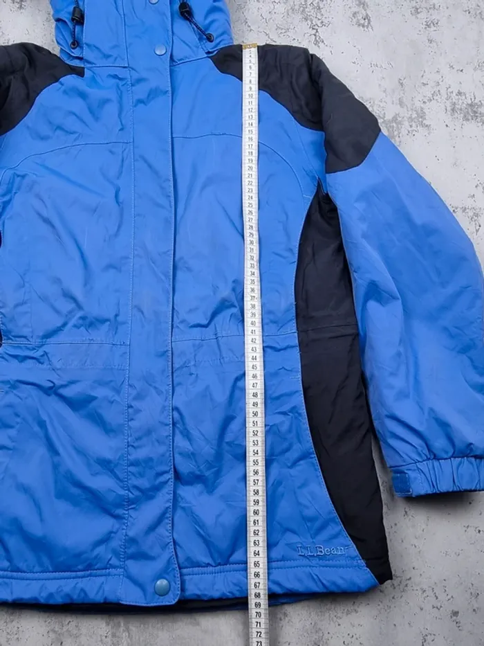 Doudoune LL Bean bleu – Taille S Homme (mesures en photos) - photo numéro 3