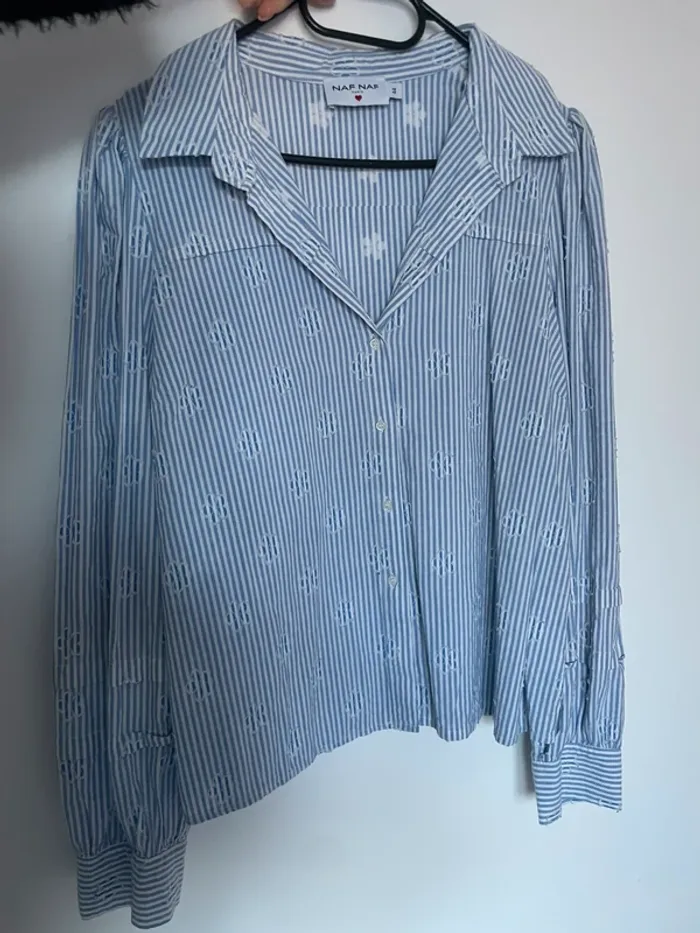 chemise bleu - photo numéro 2