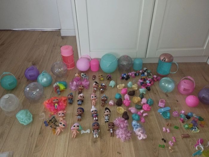 Lol de 22 poupées/ animaux lol surprise avec accessoires et emballages