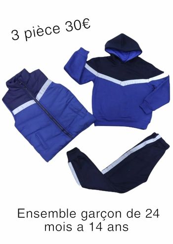 Ensemble 3 pièce garçon