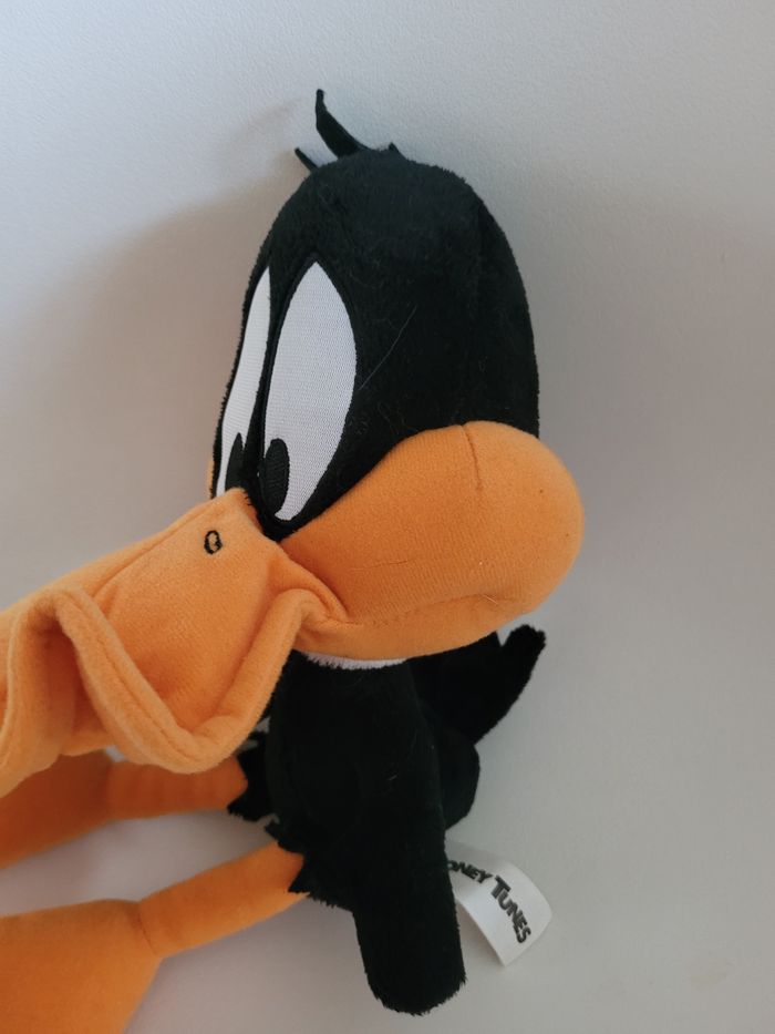 Peluche Daffy Duck Looney Tunes - photo numéro 2
