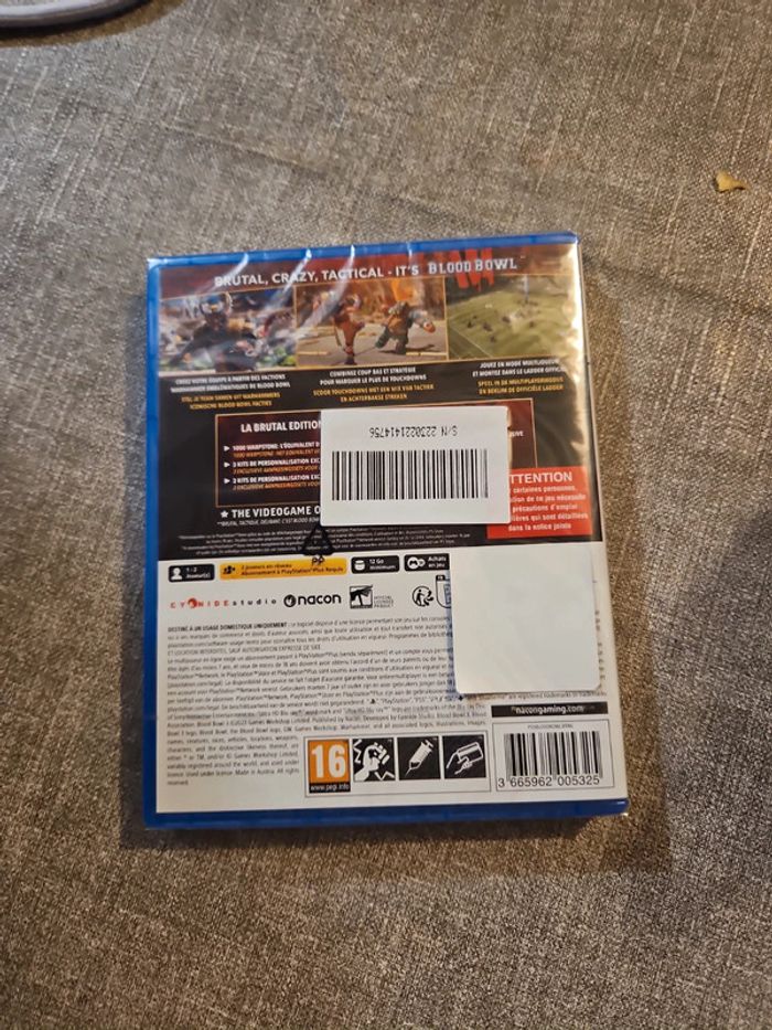 Blood bowl ps5 neuf - photo numéro 2