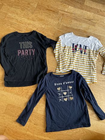 Lot tee shirt 5 ans