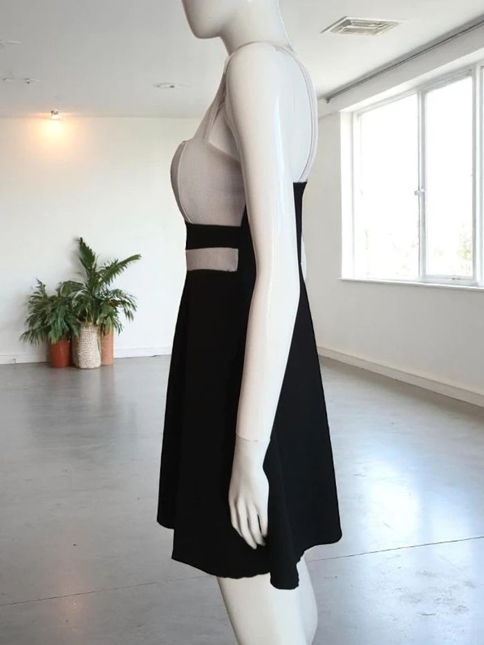 Robe patineuse bicolore - photo numéro 6