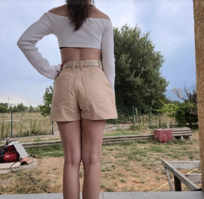 Top blanc à manche longue - photo numéro 2