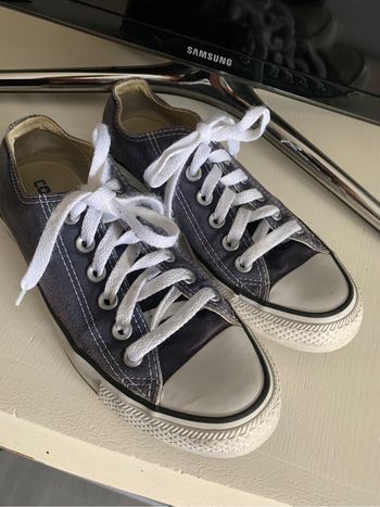 Converse basse femme 37 bleu