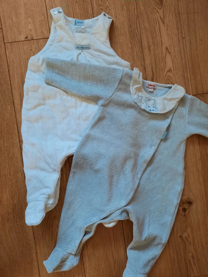 Lot hiver pyjama Catimini et combinaison Jacadi - photo numéro 2