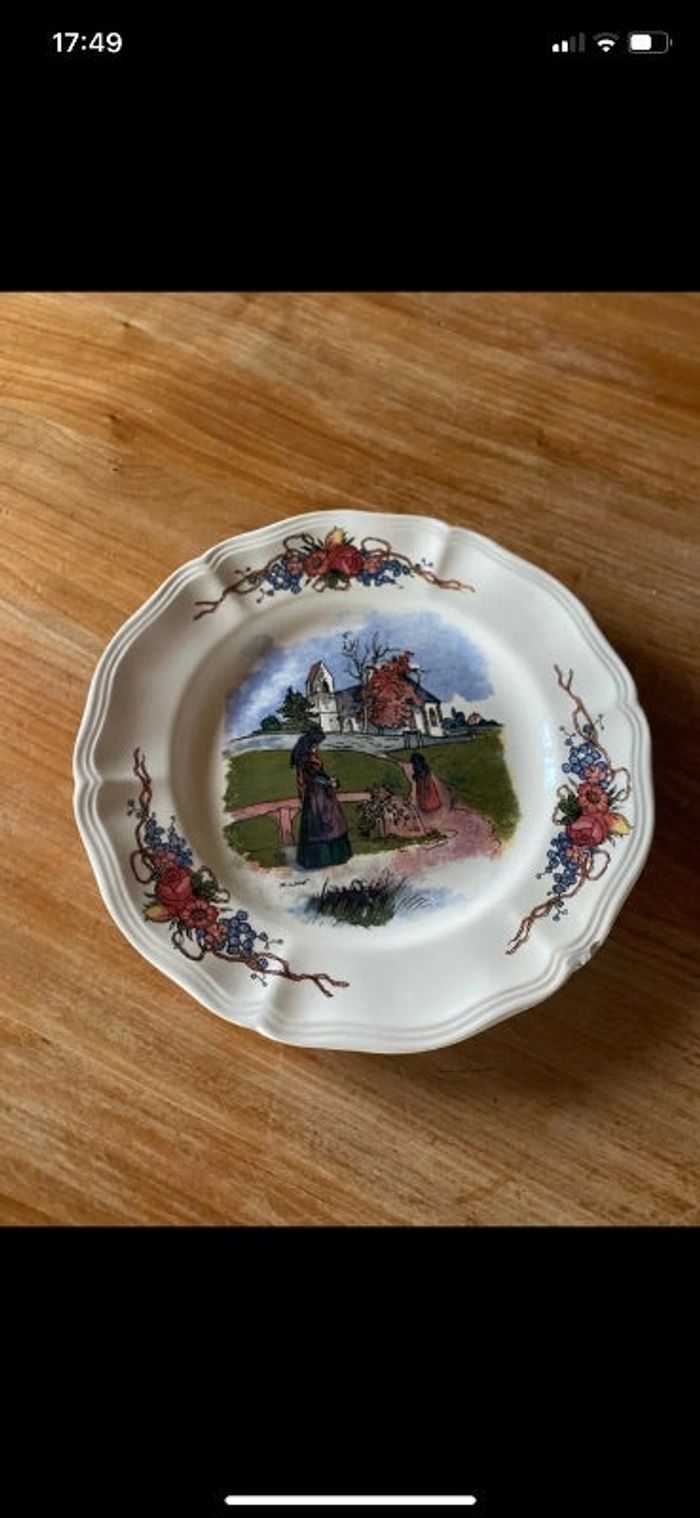 Assiettes à dessert