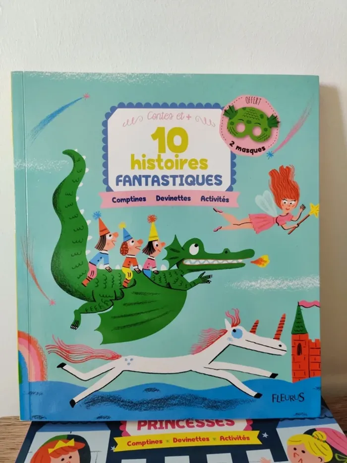 Lot de 3 recueils d'histoires pour enfant - photo numéro 2