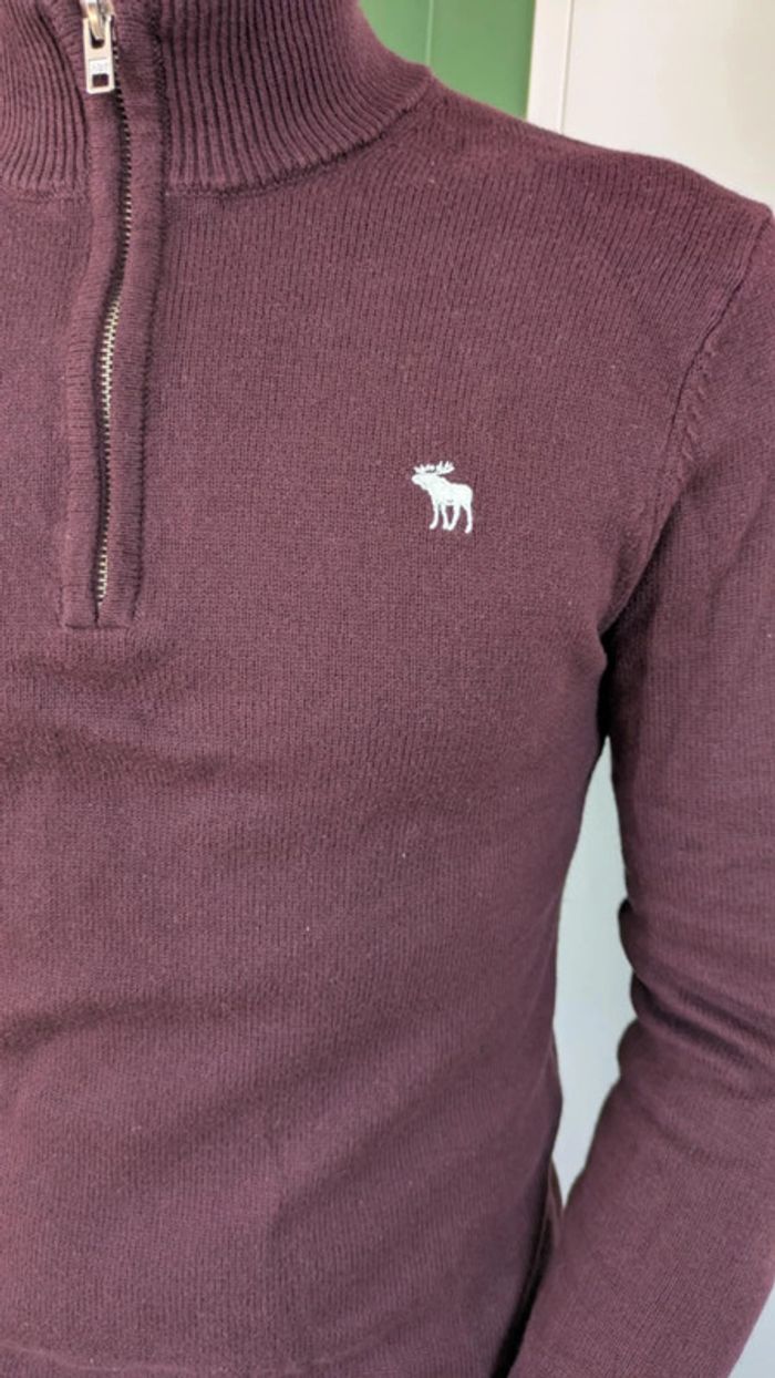 Sweat demi zippé Abercrombie & Fitch - photo numéro 2