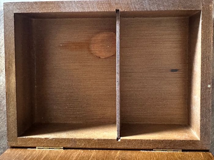 Boîte à bijoux vintage en bois - photo numéro 3