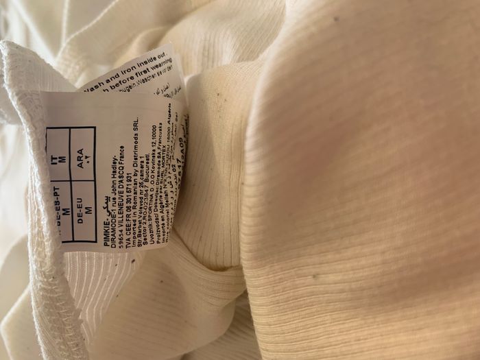 T-shirt avec ouverture blanc PIMKIE - photo numéro 5