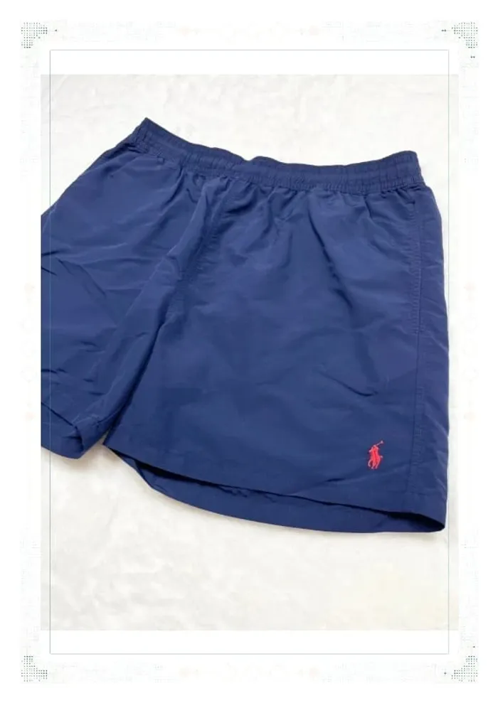 Short de bain Ralph Lauren bleu marine -Taille XL (étiquette XXL) - Homme