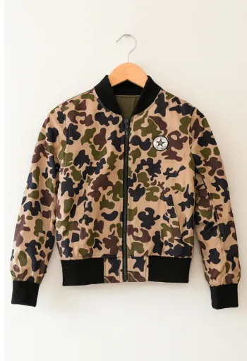 Veste Bombers Converse Réversible Enfant