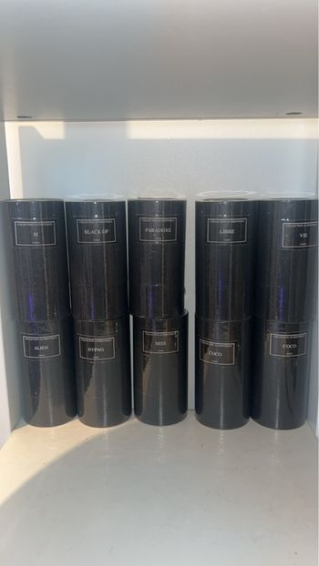 Lot de 10 parfums collection authentique 