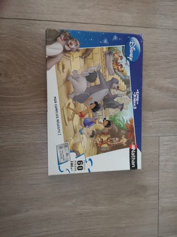 Puzzle le livre de la jungle 60pieces nathan