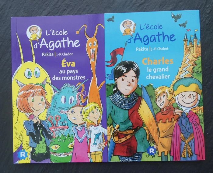 Lot de 2 livres d'aventures pour jeunes lecteurs