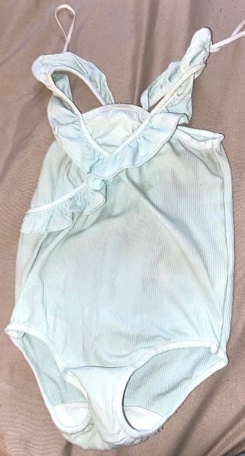 Maillot de bain couleur menthe taille 6/12 mois