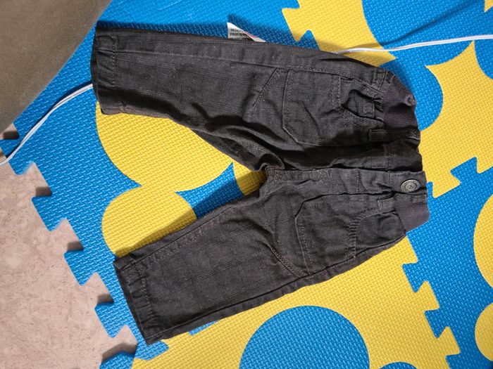 Pantalon à carreaux