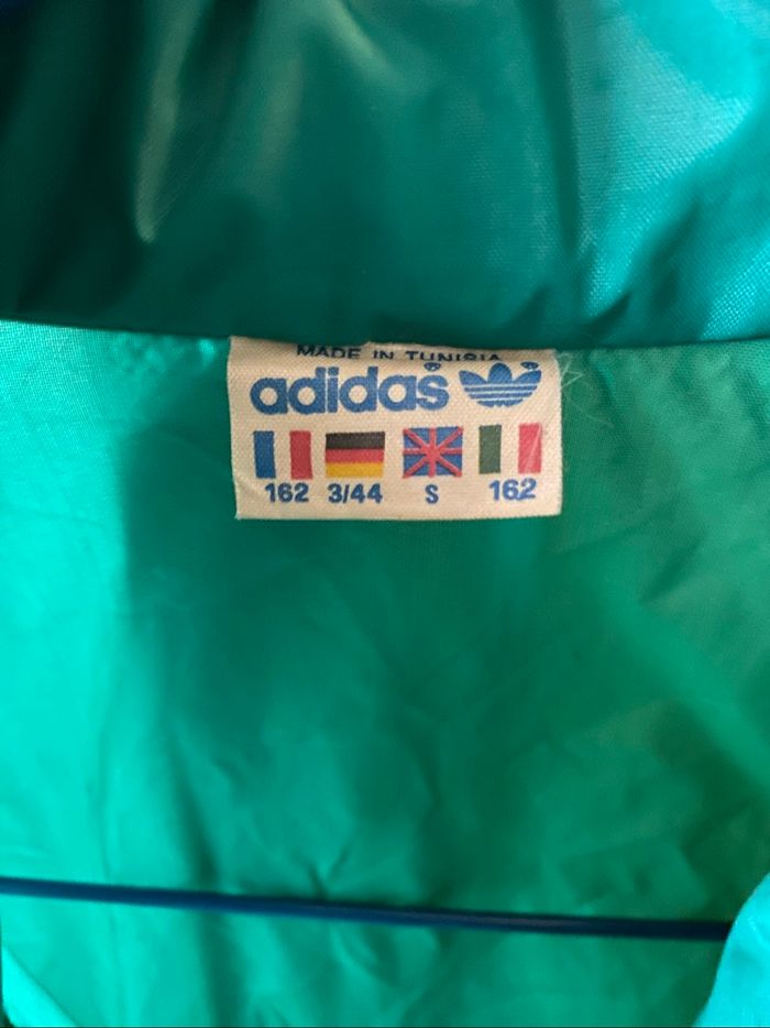 Veste Coupe-vent Adidas Vintage - photo numéro 4