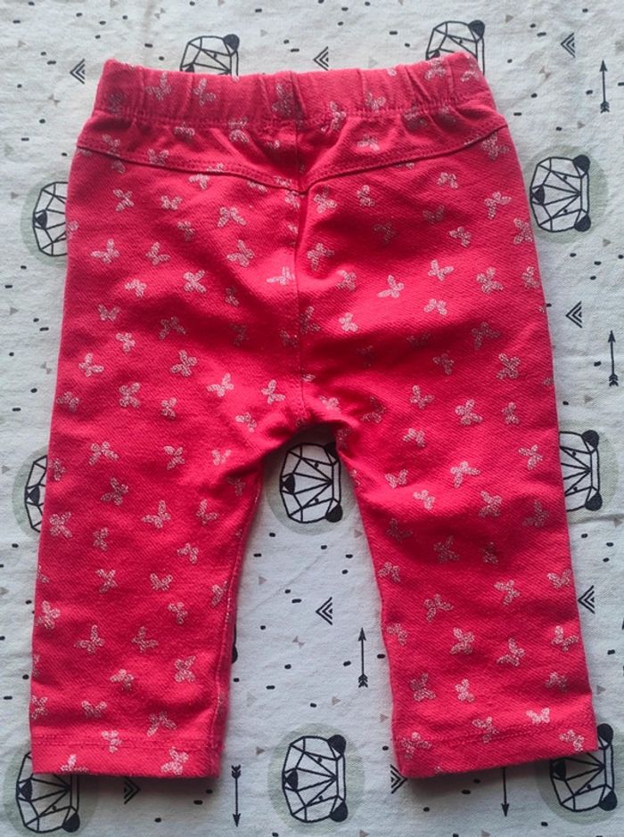 Pantalon fushia taille 6 mois - photo numéro 2