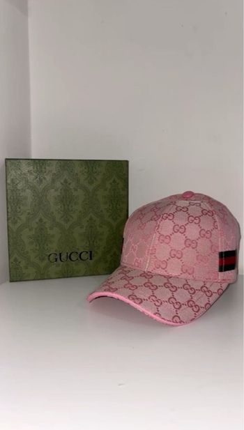 Casquette Gucci rose