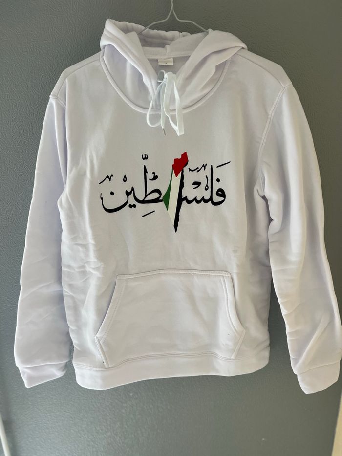 Sweat à capuche Palestine taille S - photo numéro 5