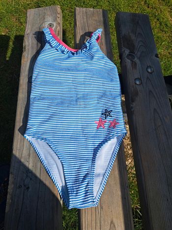 Maillot de bain fille une pièce Okaïdi 4 ans
