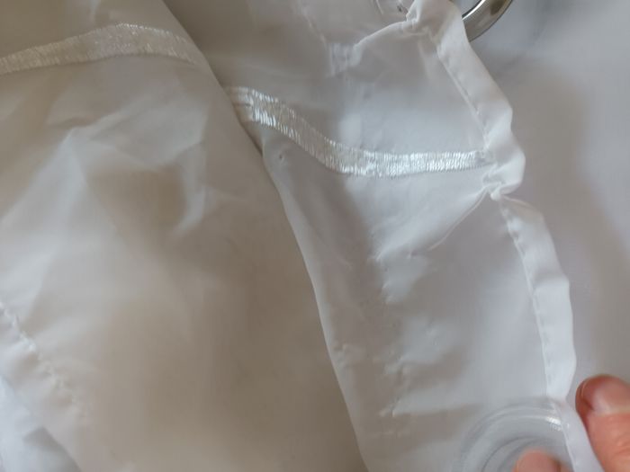 Paire de voilages porte fenêtre - photo numéro 2