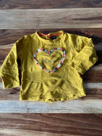 T-shirt manche longue 12 mois