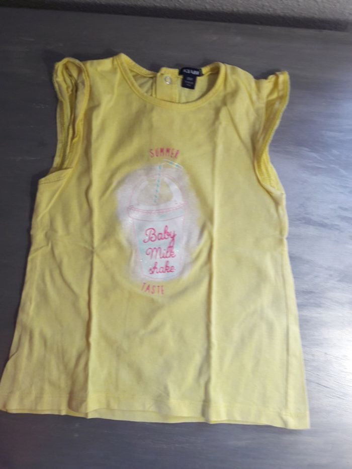 T-shirt manches courtes 18 mois fille